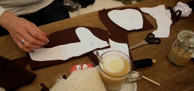 Schnittmuster für Teddybär 