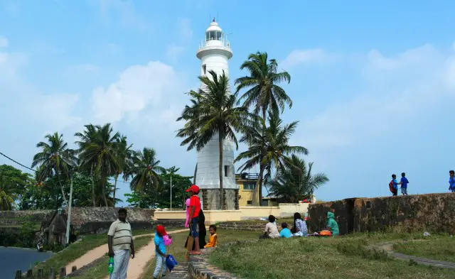 Leuchtturm Festung Galle Sri Lanka