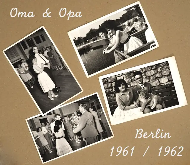 Berlin 1961 / 1962 - das weiße Kleid