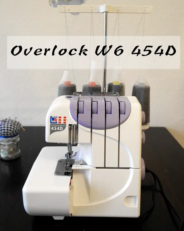 W6 Overlock Maschine 454D im Test