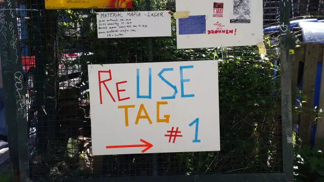Re Use Tag im Prinzessinengarten Berlin / Upcycling