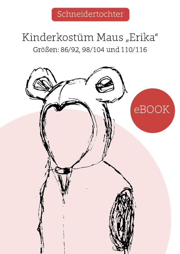 Das ebook "Kinderkostüm Maus Erika" ist fertig 