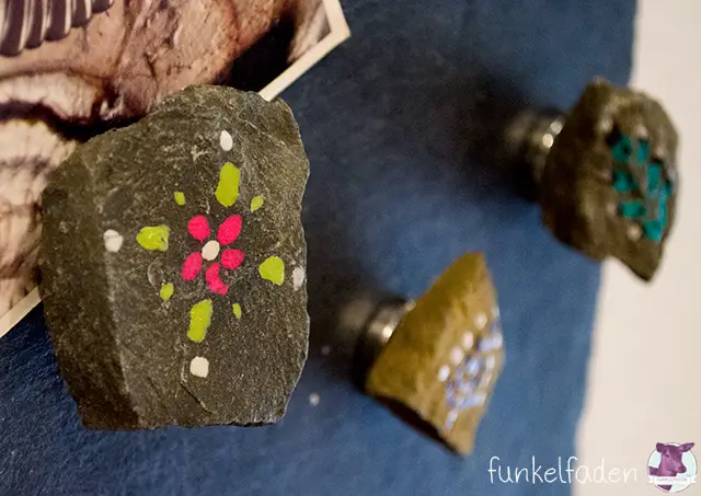 Magneten aus Steinen basteln