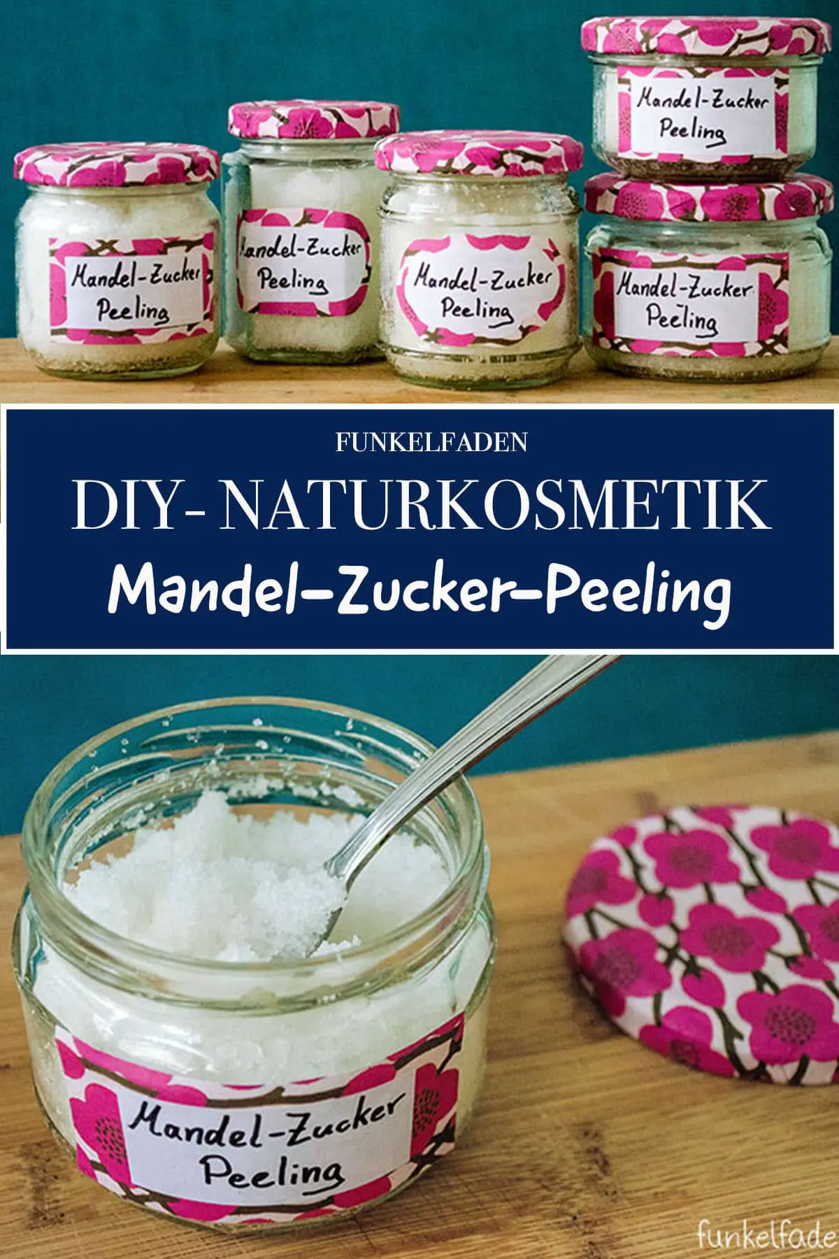Mandel Zucker Peeling DIY Naturkosmetik