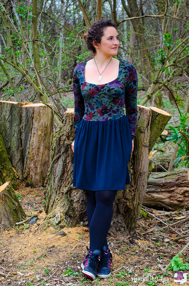 Nähen - Kleid nach Schnittmuster von Blutsgeschwister / Glockenherzdirndl