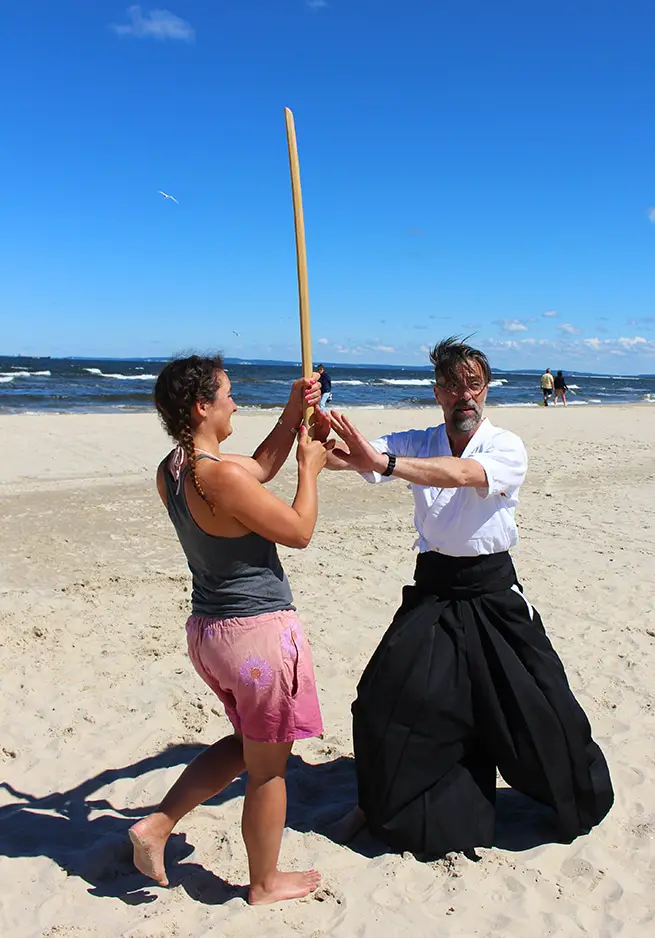 Aikido auf Usedom beim Global Wellness Day im Strandhotel Heringsdorf
