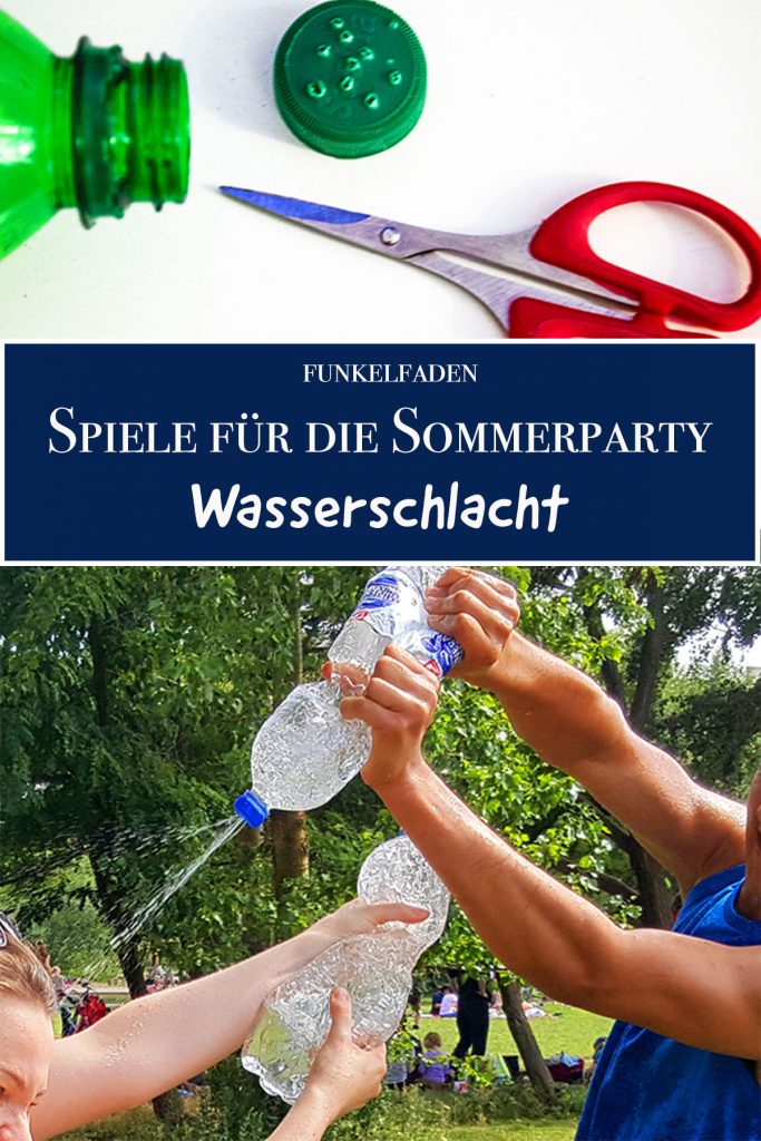 Spiele für die Sommerparty Wasserschlacht