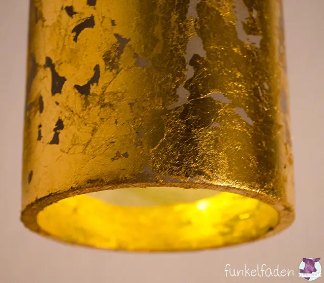 Betonlampe von famlights by click-clicht mit gold