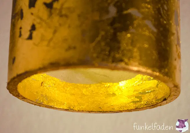 Betonlampe von famlights by click-clicht mit gold