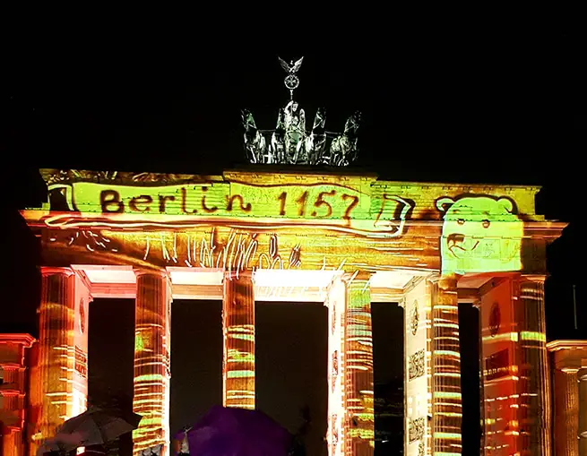Berlin leuchtet 2016 - Brandenburger Tor