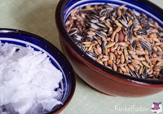 DIY - Vogelfutteranhänger selber machen