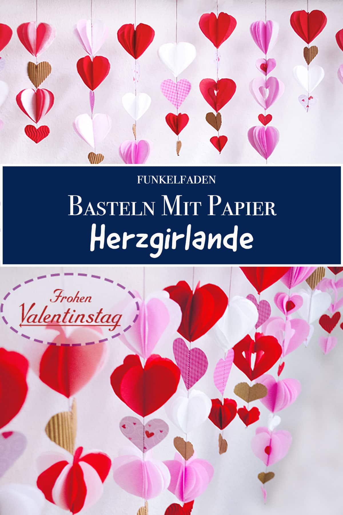 Anleitung Herzgirlande Basteln Nähen Zum Valentinstag Hochzeit › Anleitungen Do It 7214