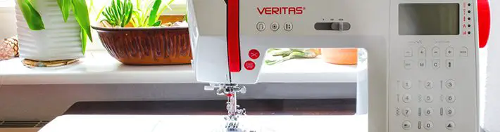 Anzeige – Neue Nähmaschine – Marion von Veritas