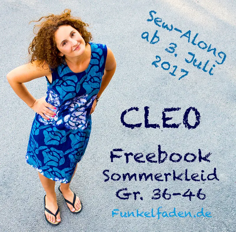 Sew-Along – Sommerkleid Cleo Gr. 36-46 als Freebook