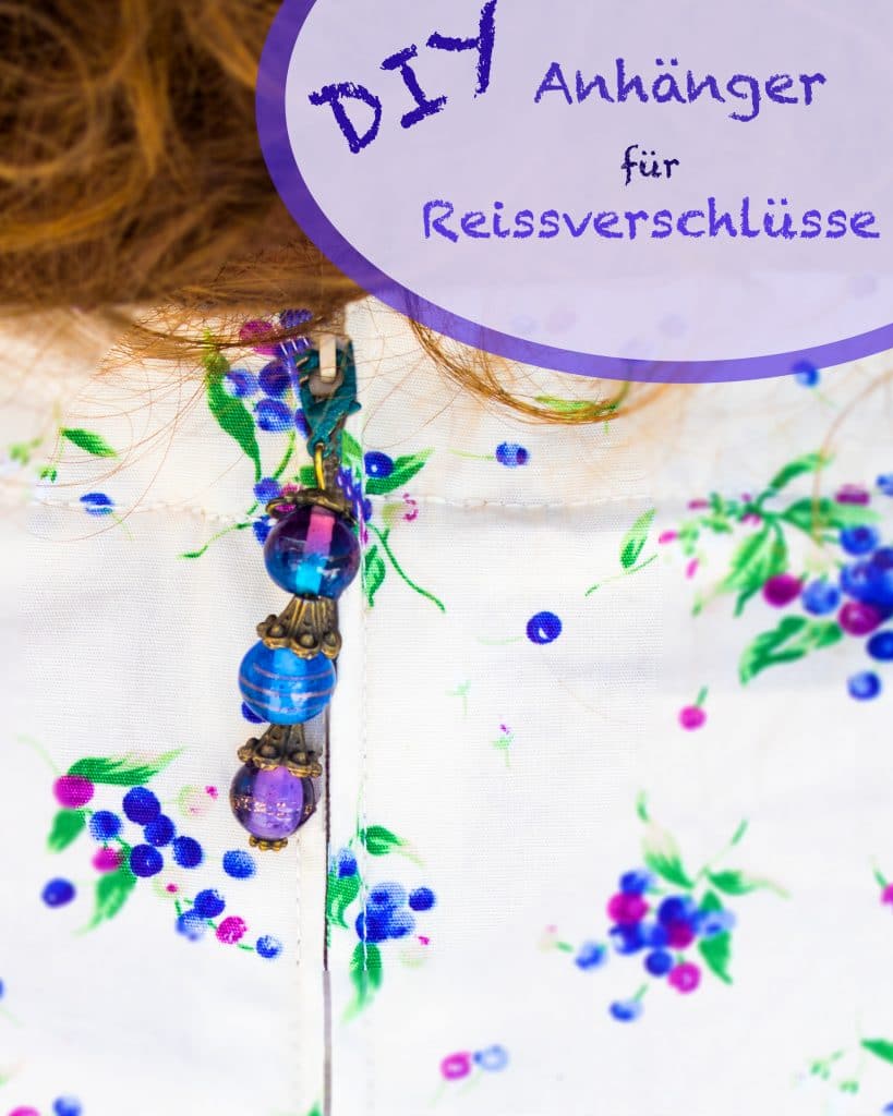 DIY - Anhänger für Reissverschlüsse 
