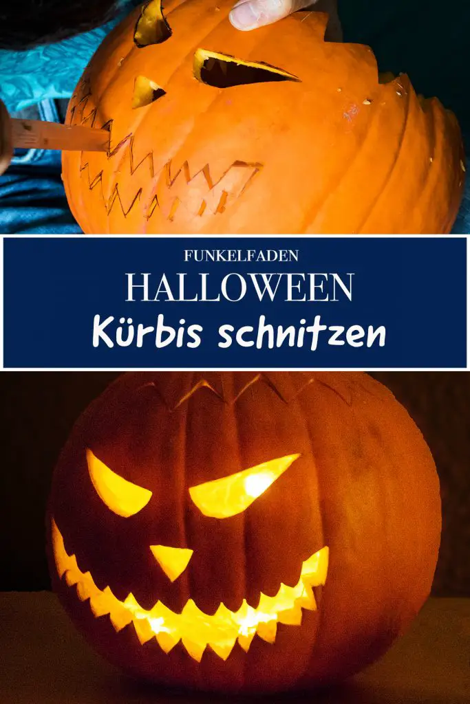Anleitung Halloween Kürbis schnitzen