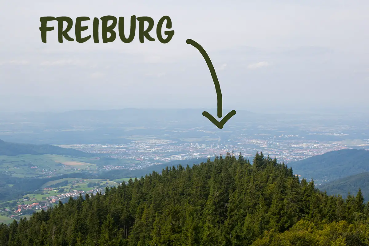 Freiburg vom Schauinsland