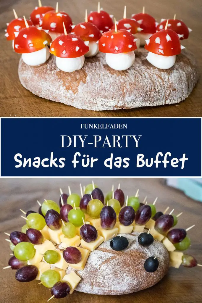 DIY - Herbstliche Partysnacks für das Buffet