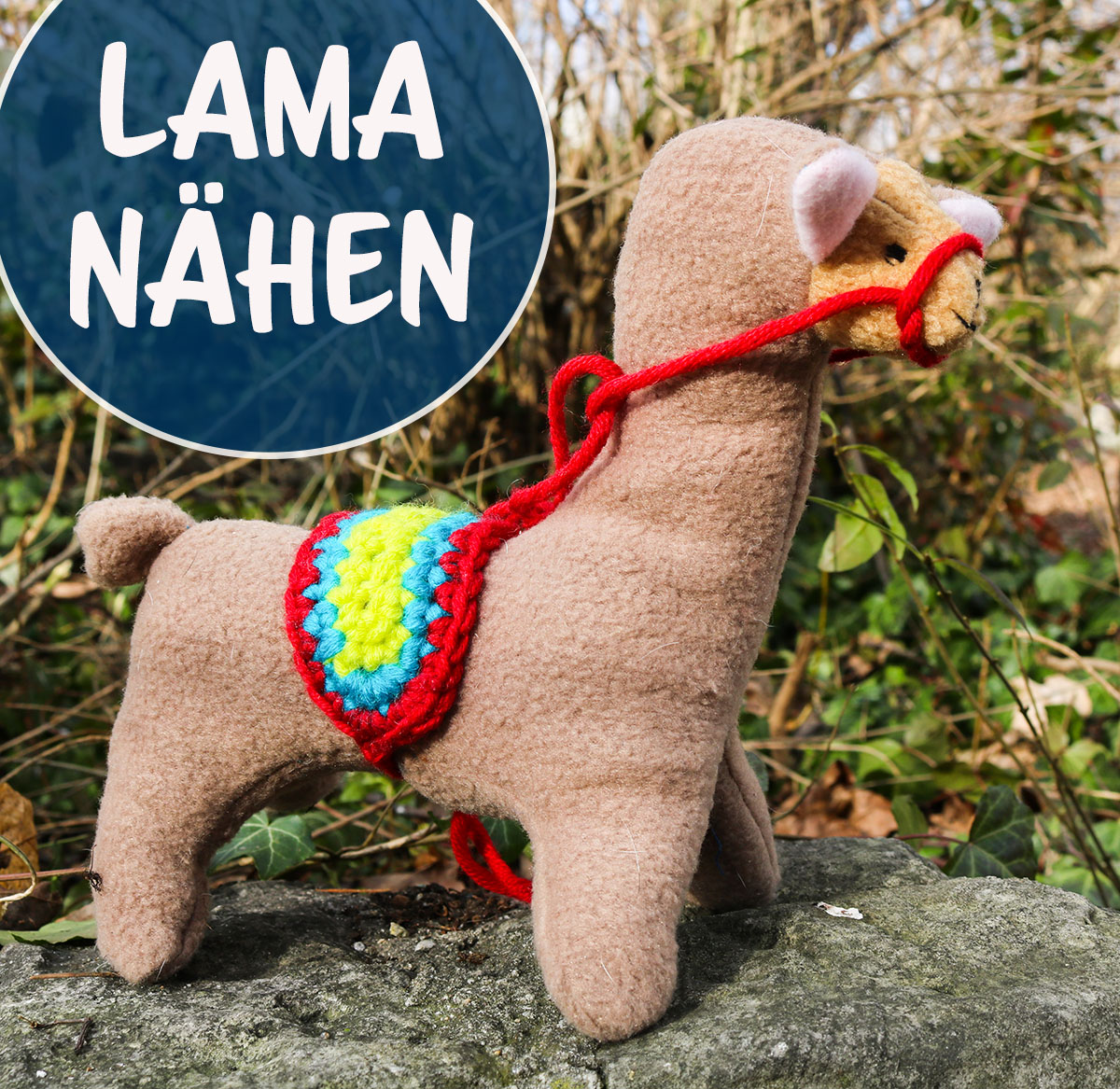 Lama Nähen - Nähanleitung Freebook