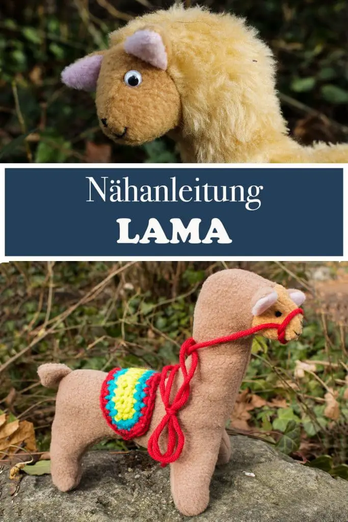 Lama Nähen - Nähanleitung mit grafisch Schnittmuster Lama - Nähanleitung mit grafisch Schnittmuster Lama