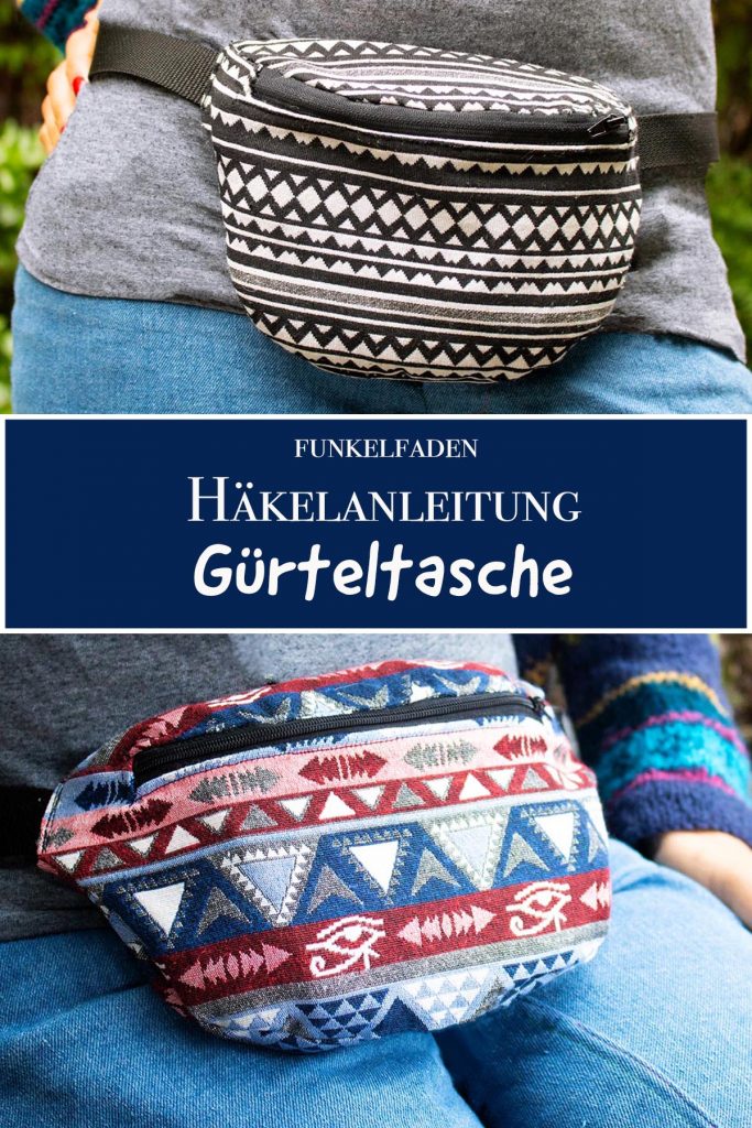 Nähanleitung Gürteltasche Freebook