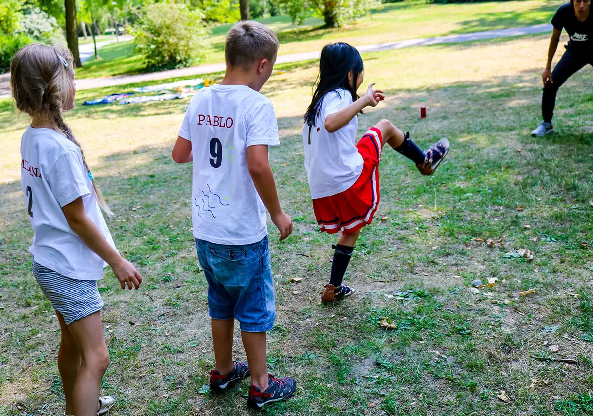 Fußball Party am Kindergeburtstag - Outdoor Spiele 2