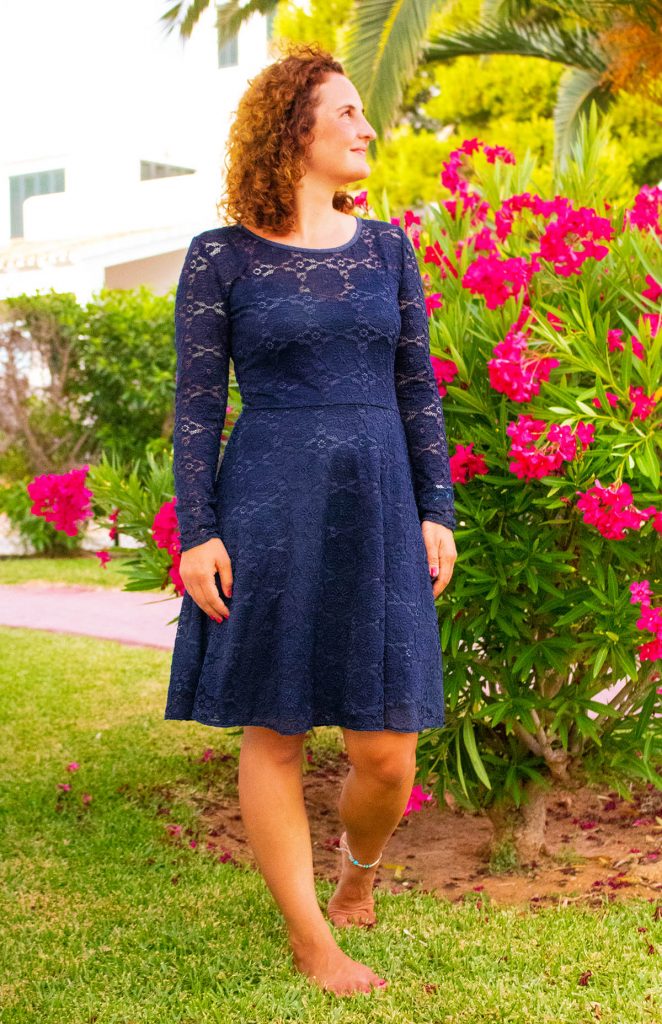 Ella von Pattydoo als Spizenkleid für eine Hochzeit - Nähen für besondere Anlässe