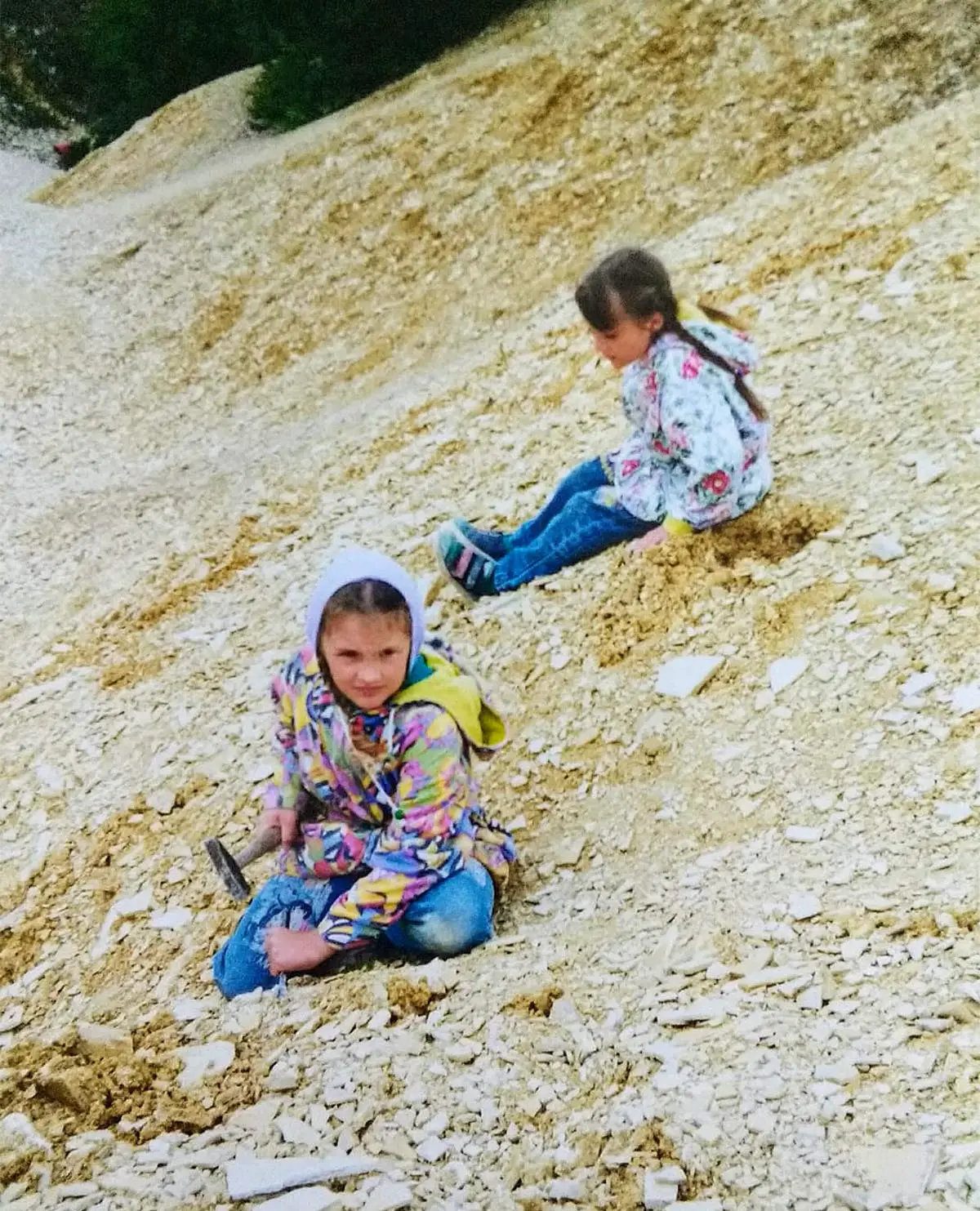 Im Altmühltal Steinbruch für Kinder 1996