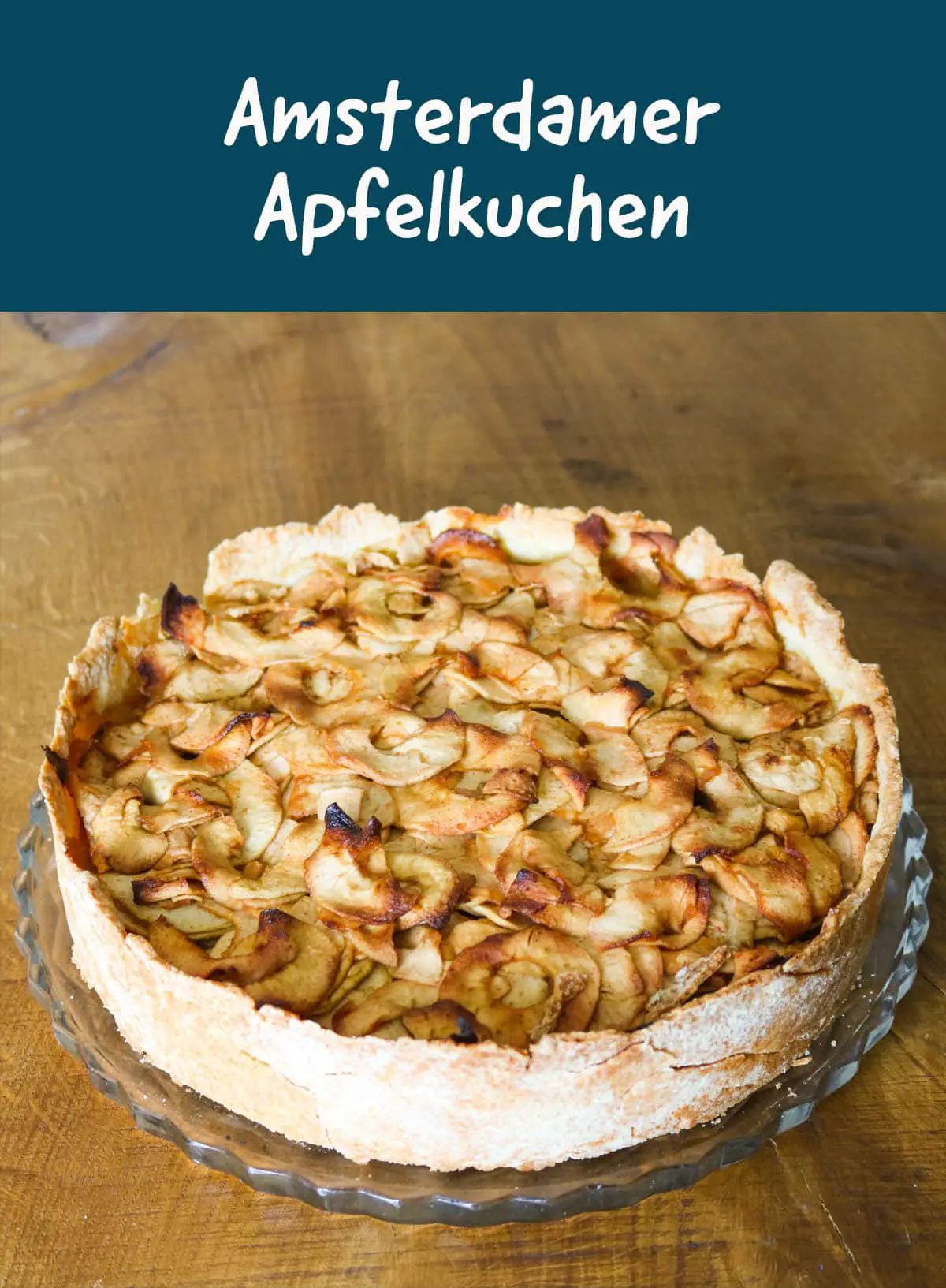 Amsterdamer Apfelkuchen backen - Rezept