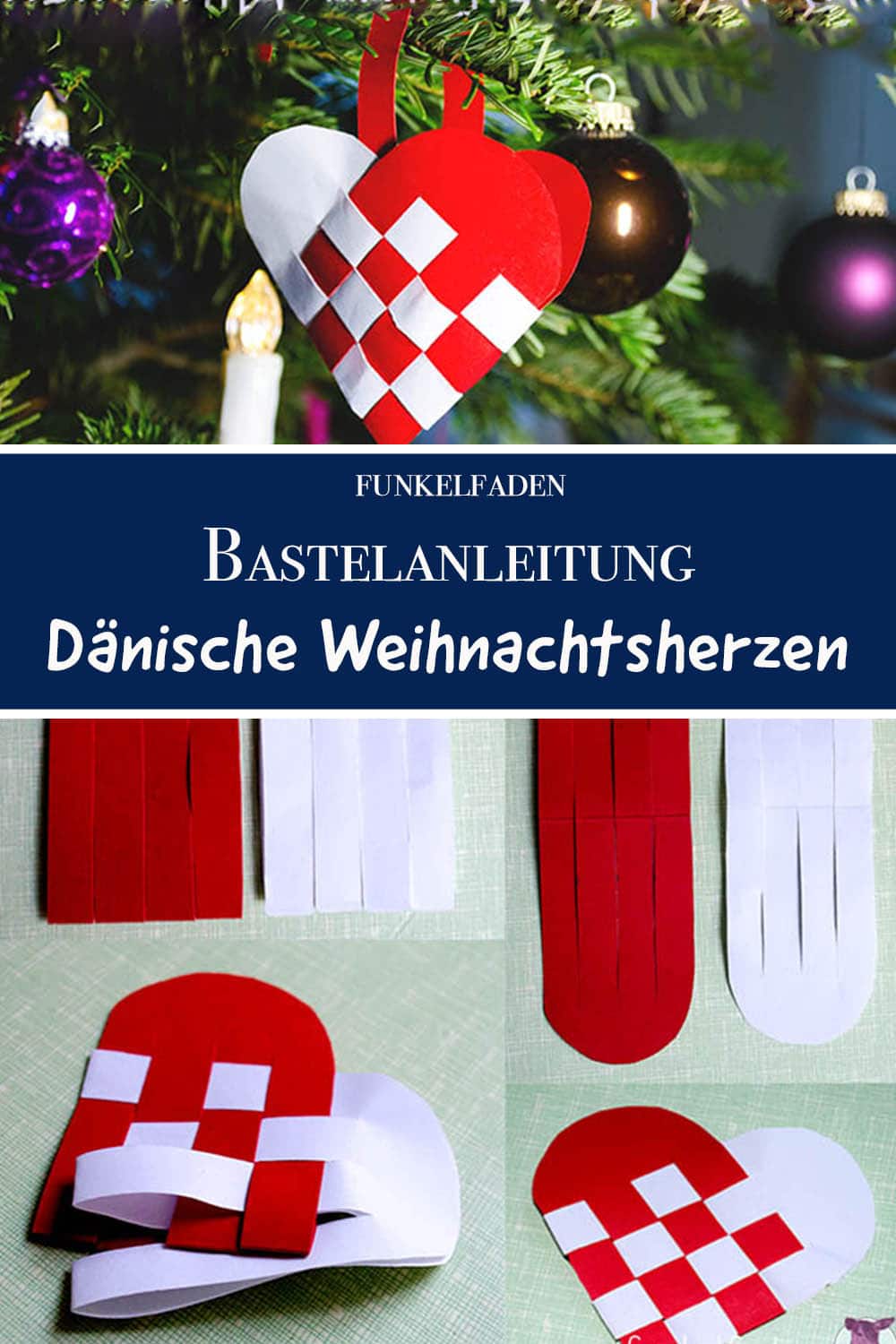 Die (DIY-)Fähre der Zukunft auf der Ostsee 3 Gratis Bastelanleitung - Dänische Weihnachtsherzen weben aus Papier