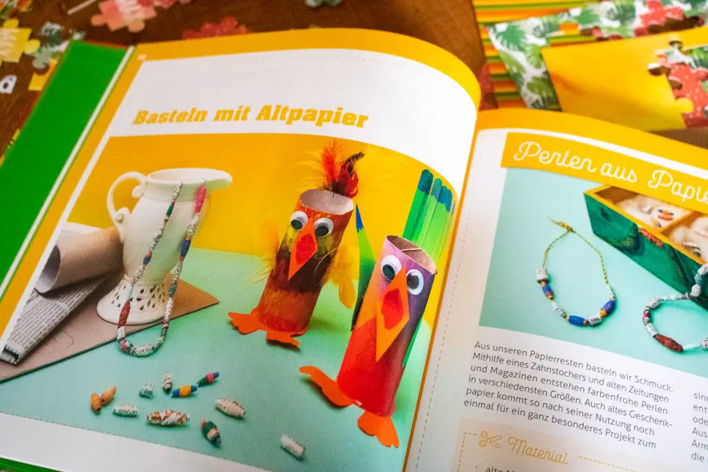 Basteln mit Papier - Bastelbuch für Kinder ab 4 - DIY Blog