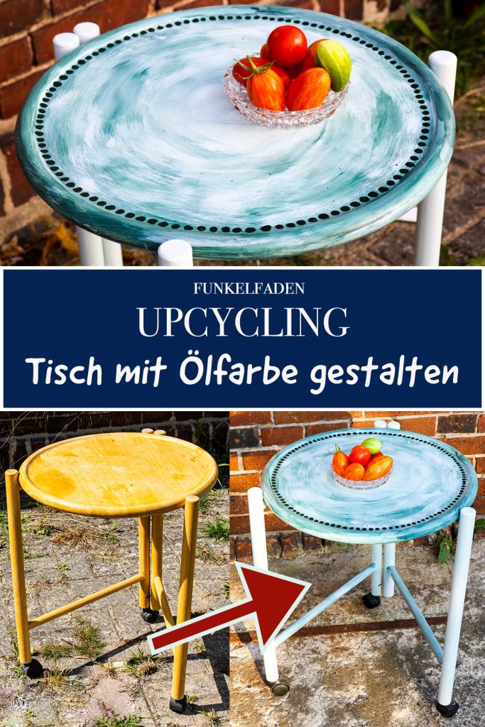 DIY IKEA Hack - Bett ganz einfach selber bauen 59 Upcycling - Tisch anmalen mit nachhaltiger Öl-Farbe von Remmers