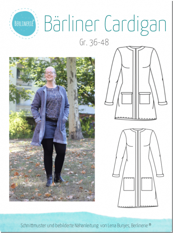 Schnittmuster für Damen Berlinerie Jacke für Weihnachten