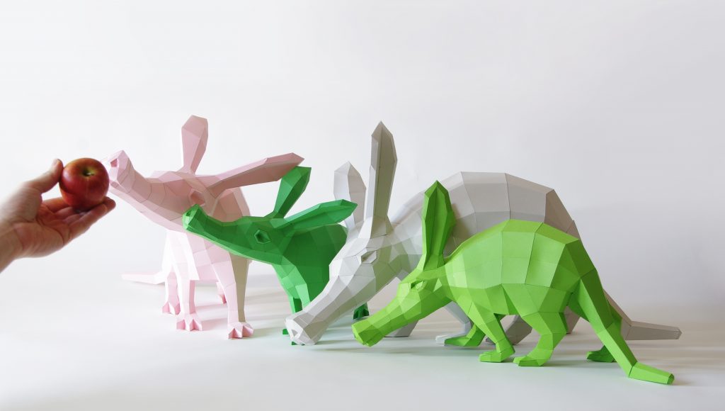 Paperwolf - DIY Kits aus Papier Figuren aus Papier basteln