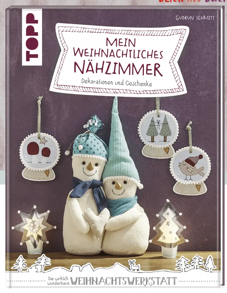 Nähbuch für Weihnachten Dekoration und Geschenke