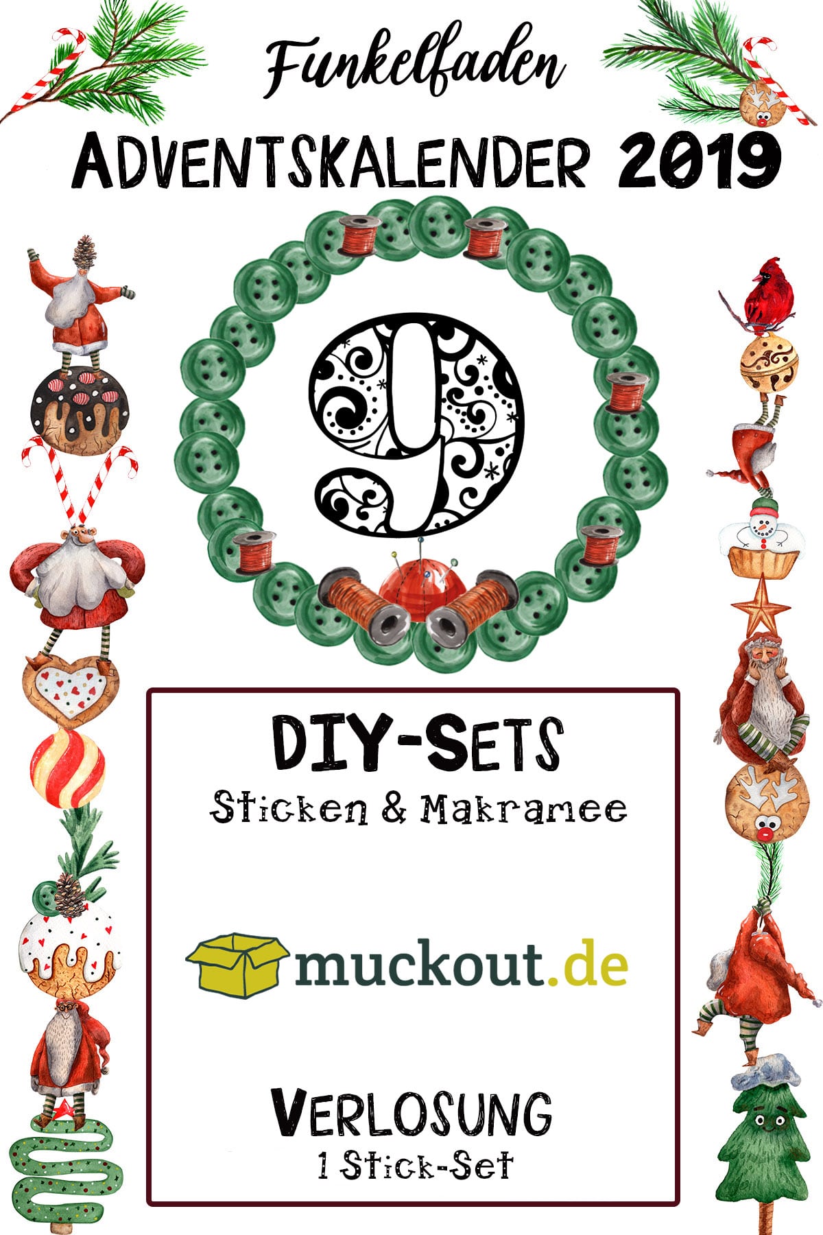 DIY Sets- Makramee und Sticken von muckout + Verlosung