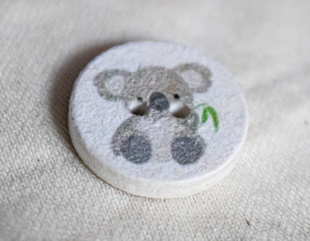 Nachhaltige Nähmaterialien Knöpfe aus recycltem Plastik