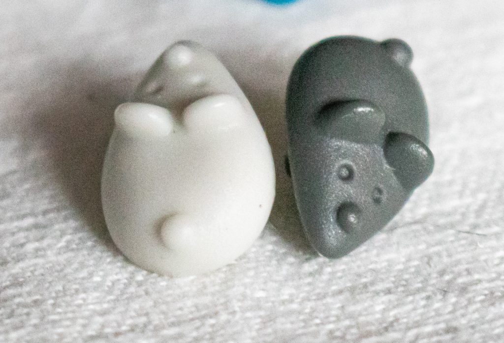 Nachhaltige Nähmaterialien Knöpfe aus recycltem Plastik