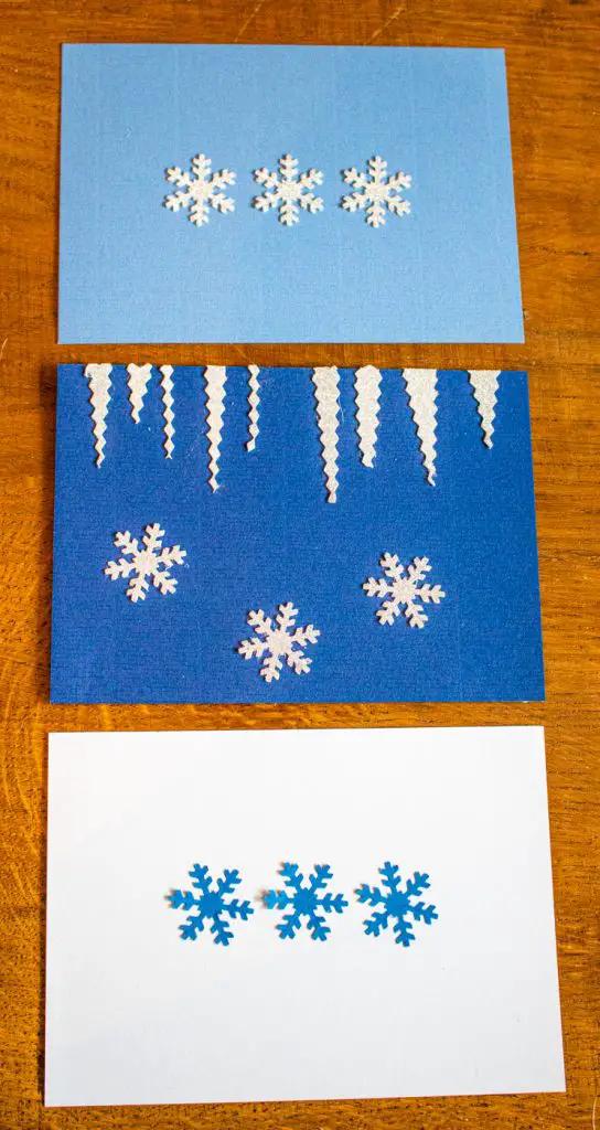 Weihnachtskarten und Geschenkanhänger mit Stanzen basteln + Verlosung 2
