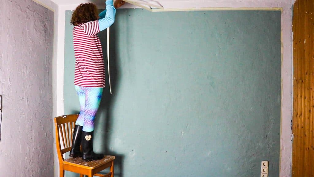 Funkelfaden Haus renovieren - Zimmer streichen im Schnäppchenhaus