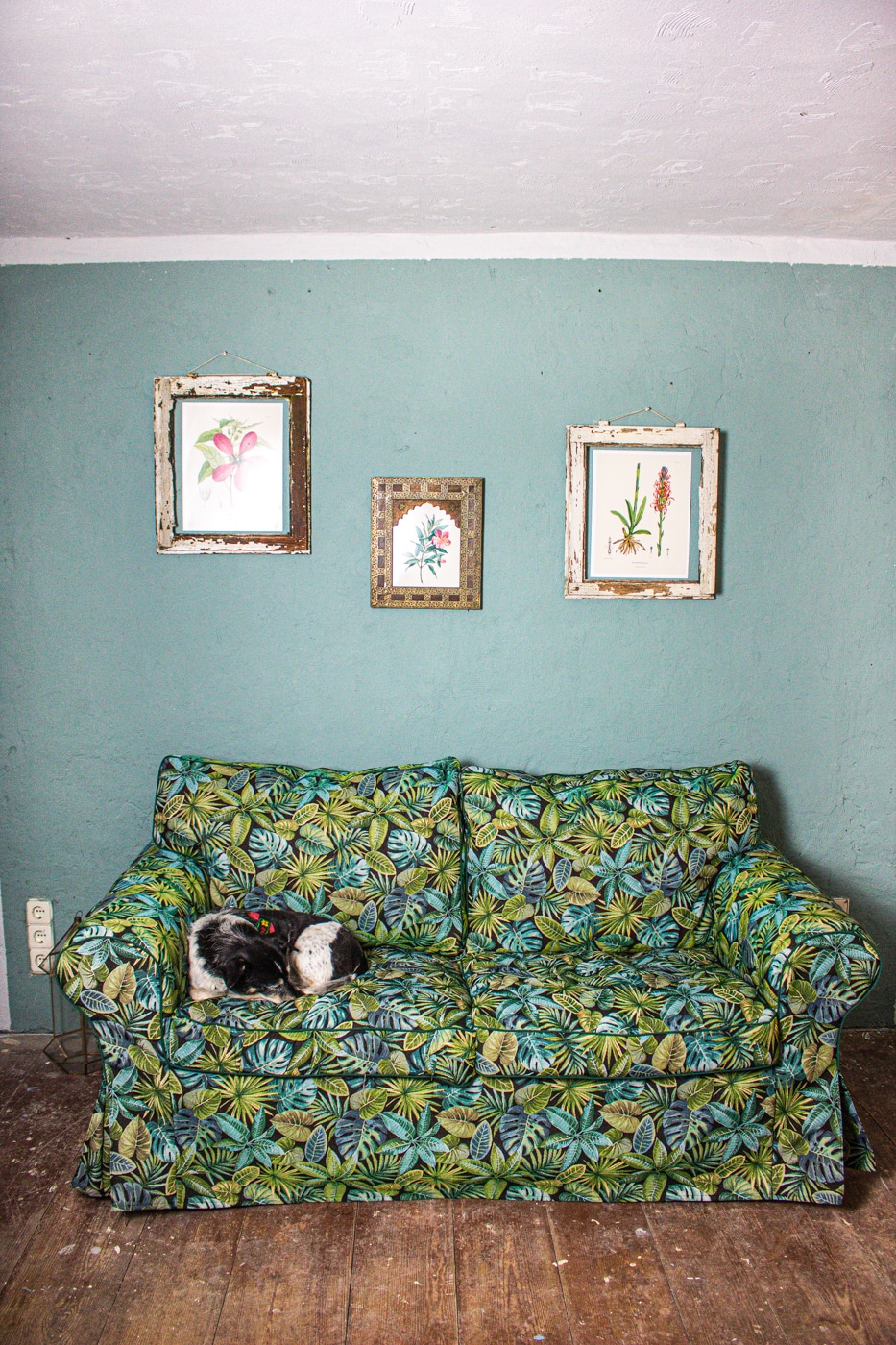 Upcycling Ikea Ektorp Sofa neu beziehen