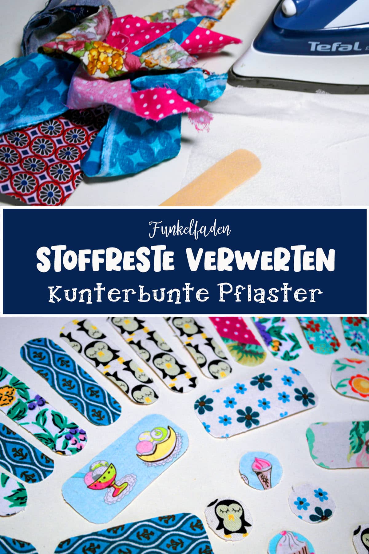 Pflaster für Kinder mit Motiven selbermachen