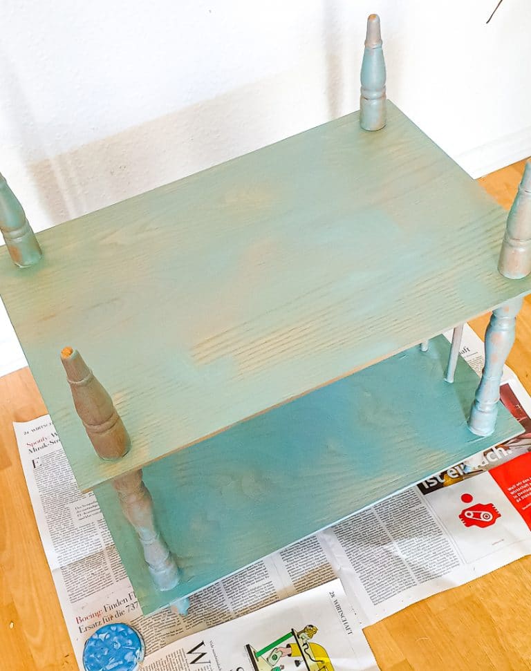 Kann Man Türen Mit Kreidefarbe Streichen Alten Tisch mit Kreidefarbe streichen - Upcycling für Möbel