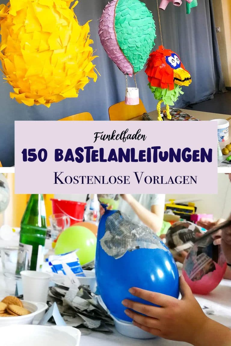 250 kostenlose Bastelanleitungen mit gratis Vorlagen