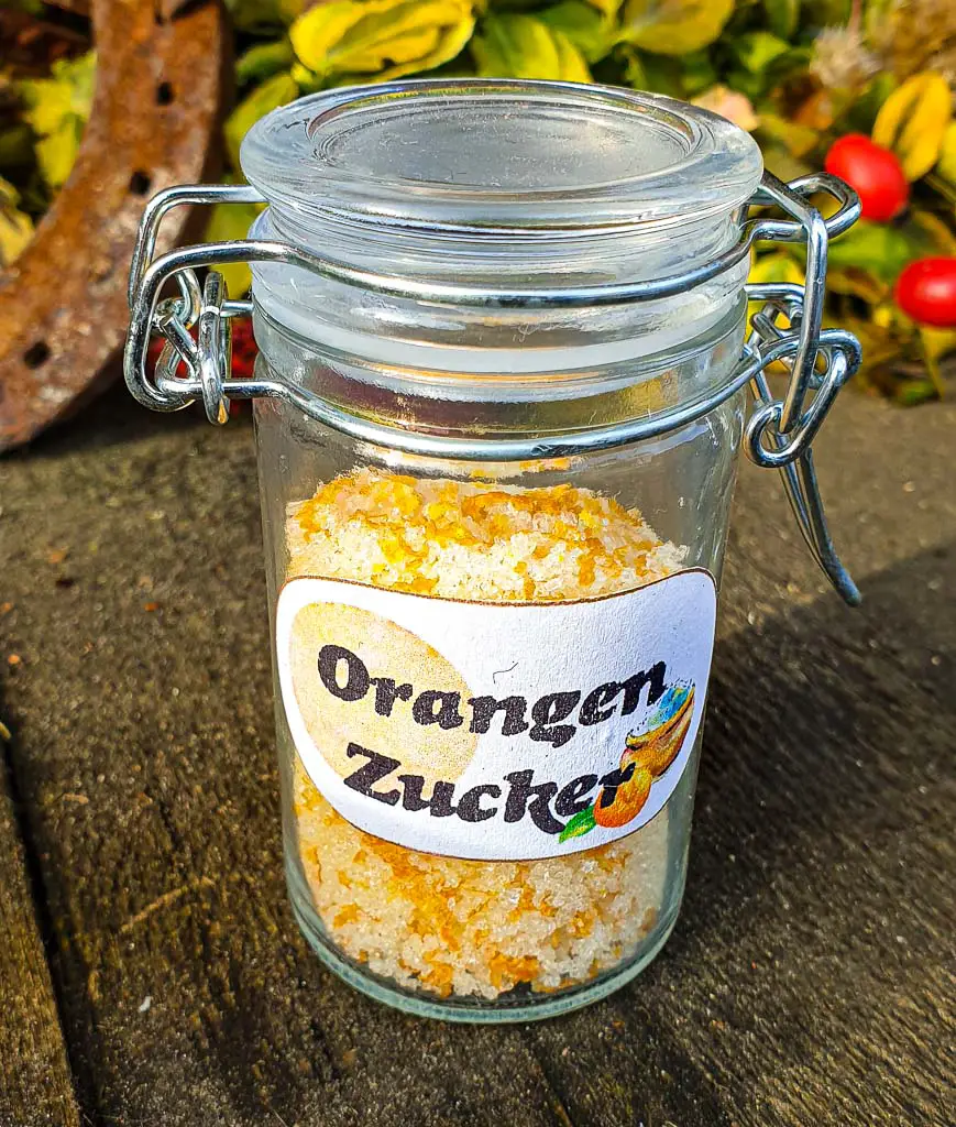 Ideen Geschenke aus der Küche - Rezept Orangen Salz im Glas