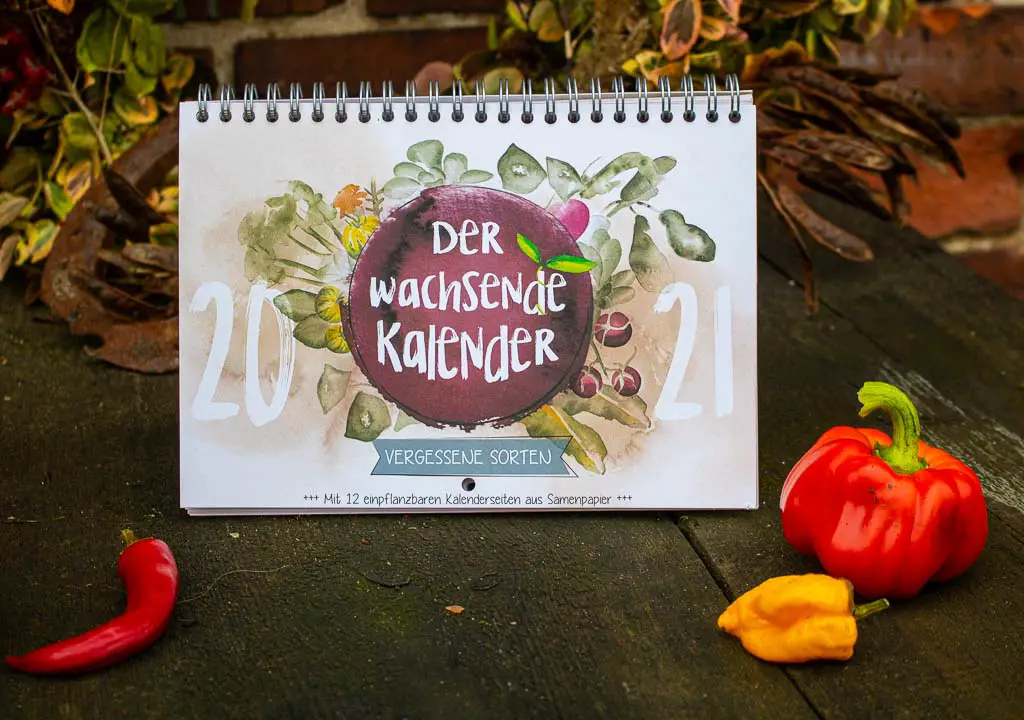 Kalender für Gartenfreunde - Der wachsende Kalender 2