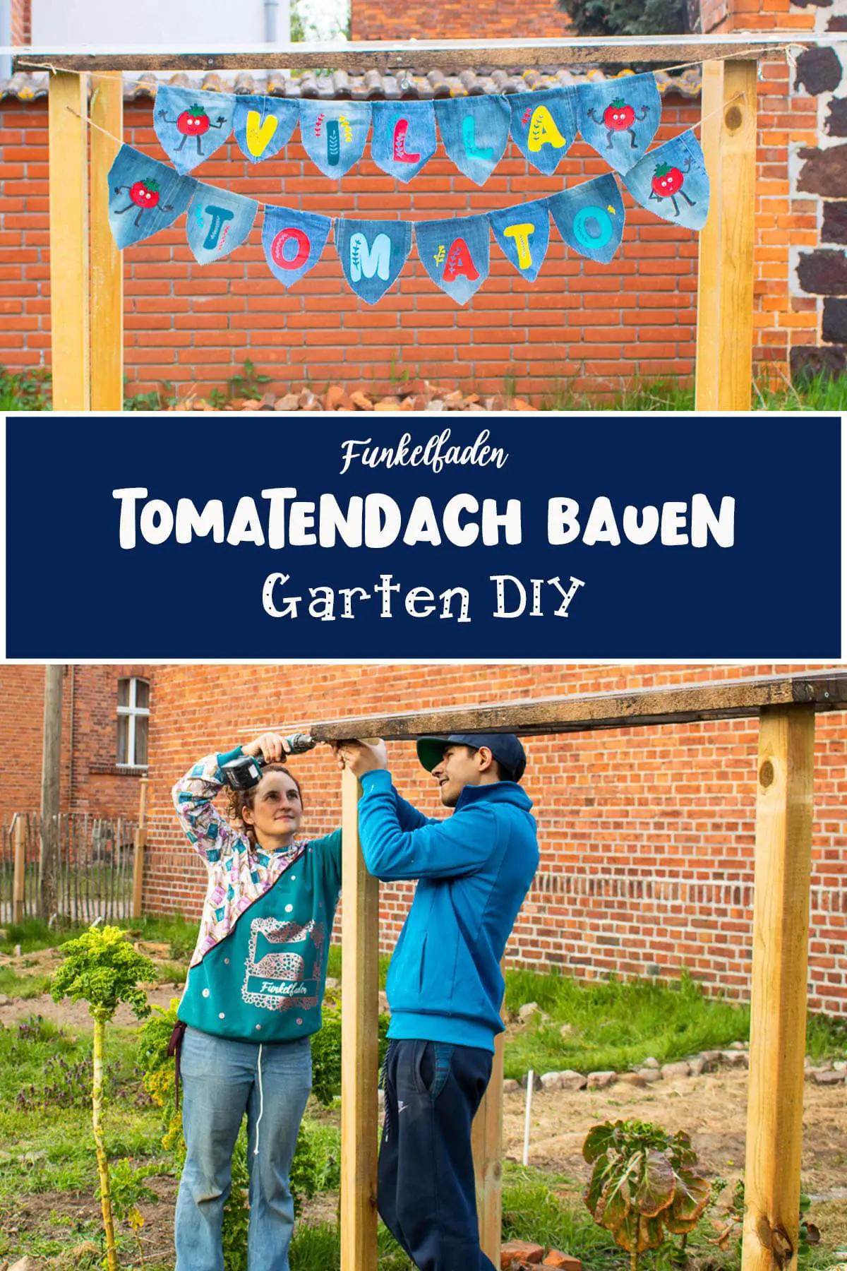Anleitung Tomatendach bauen – Garten DIY