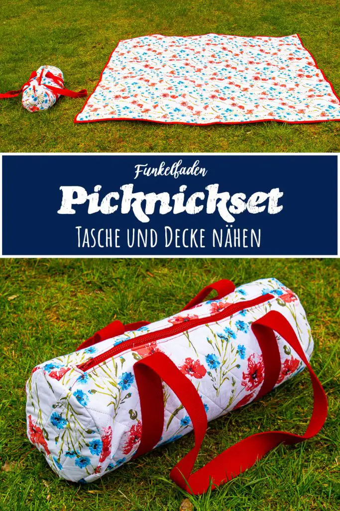 Picknickset Tasche und Decke nähen