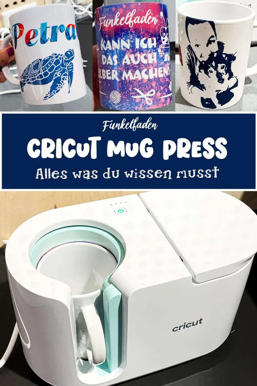 Cricut Mug Press – Tassen selber gestalten – Zubehör, Infos, Tipps