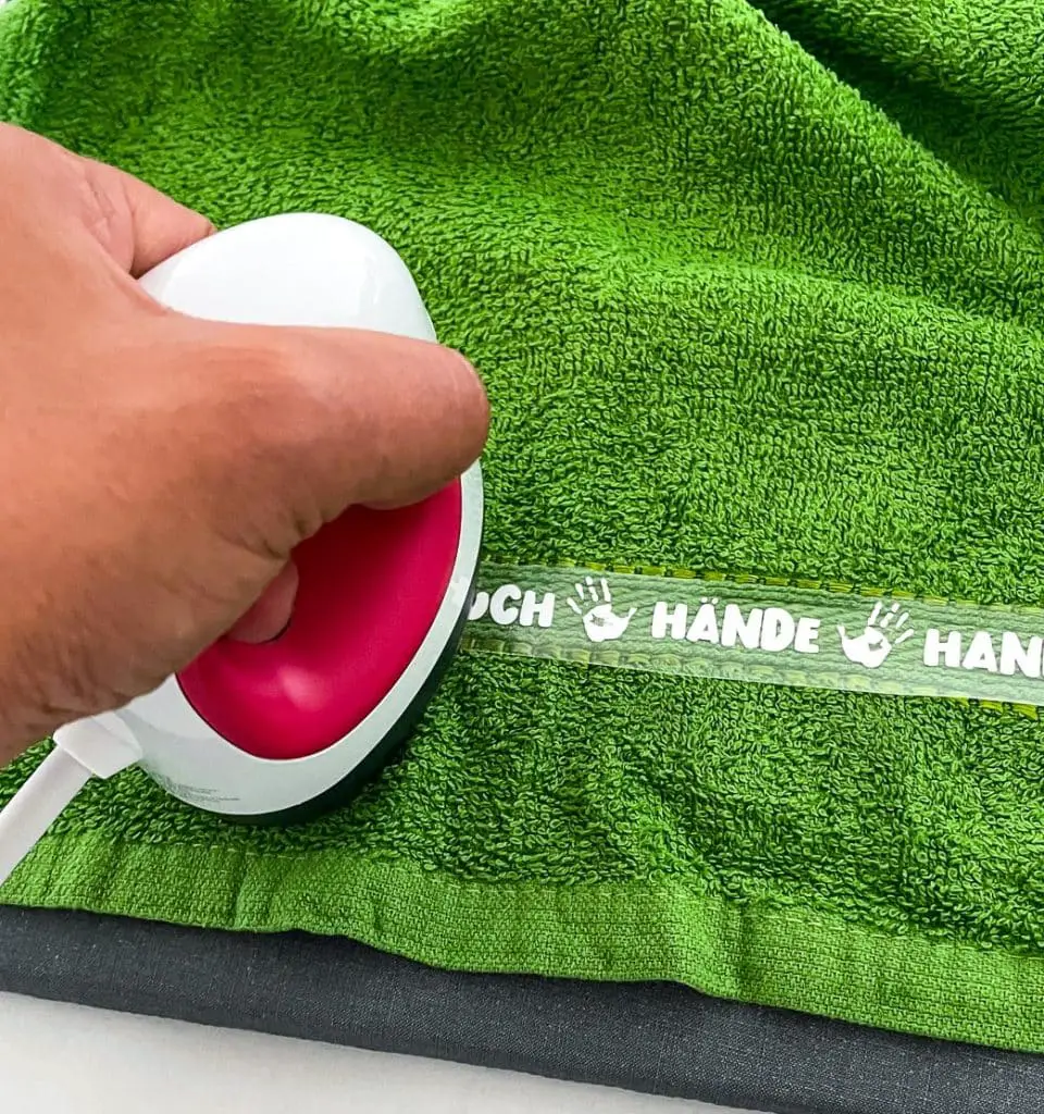 Handtuch plotter - Handtuch individualisieren mit dem Plotter 